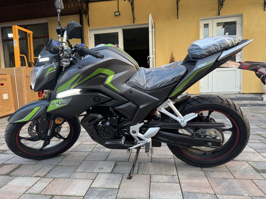 Мотоцикл LONCIN LX250-15 CR4, Доставка