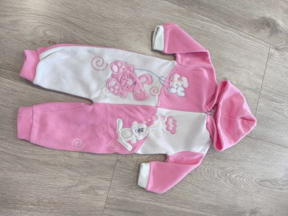 Paka ubrań 68 pajace, body, kaftany, bluzy GRATIS
