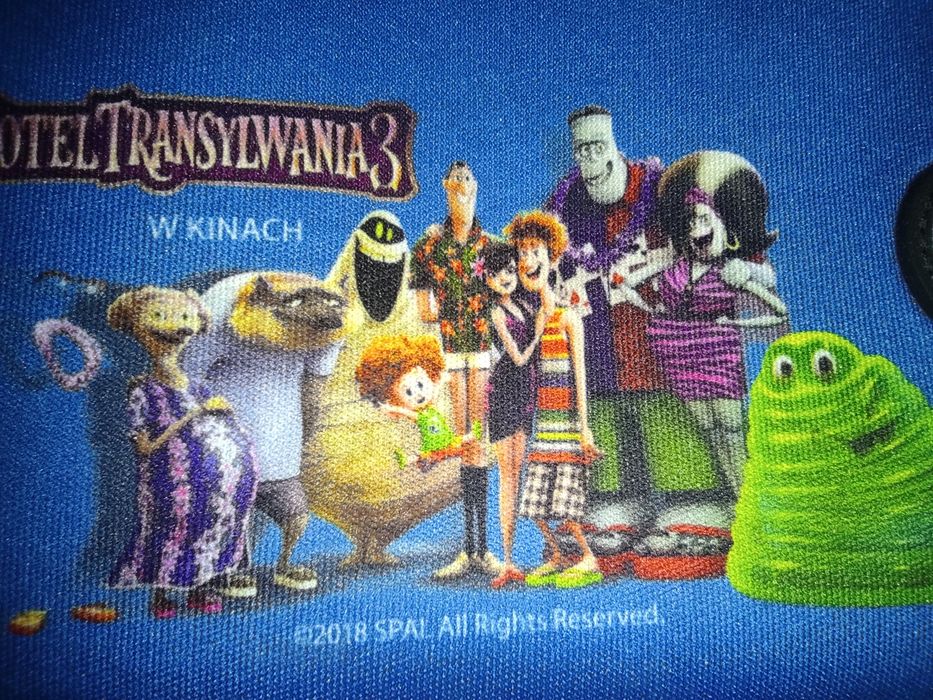 Nerka na pas do komórki dla dziecka, motyw Hotel Transylwania 3