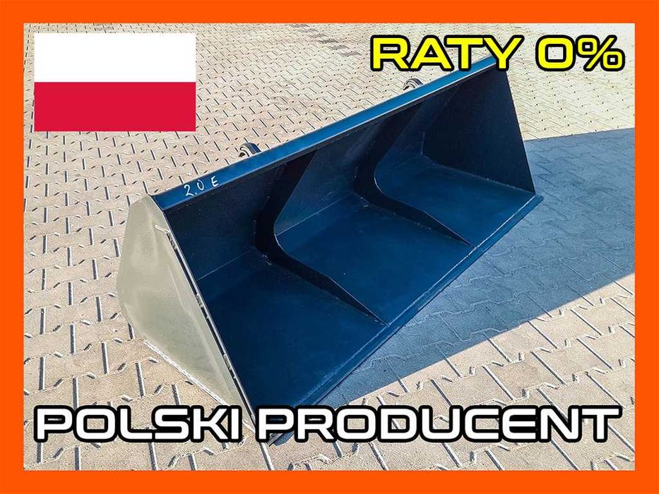 Szufla do Sypkich 1m Faucheux do ładowacza euroramka Sypa tur raty