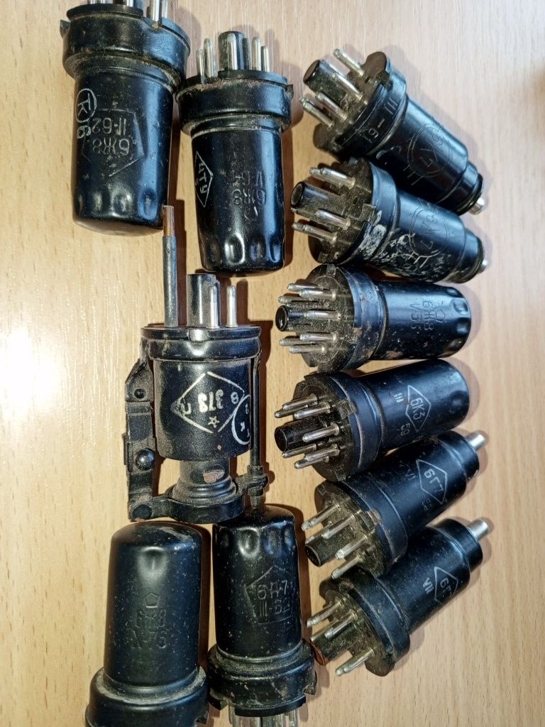 Радиолампы Лампы электронные 6С5С, 6П3С, 6К7, 6Ж8, 6Г7, 6А7, 6Н8С,5Ц4С
