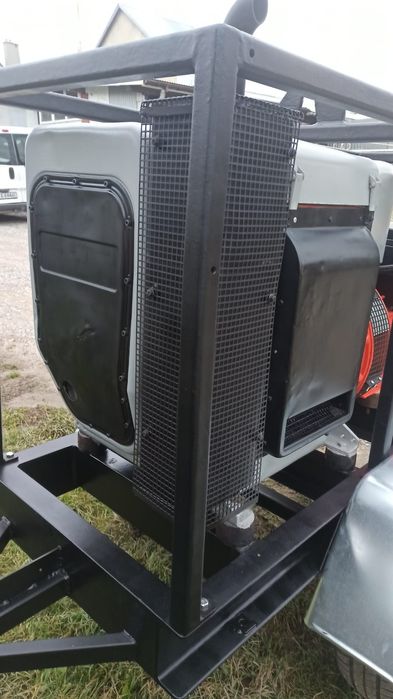 Agregat mobilny 16kva mocna konstrukcja