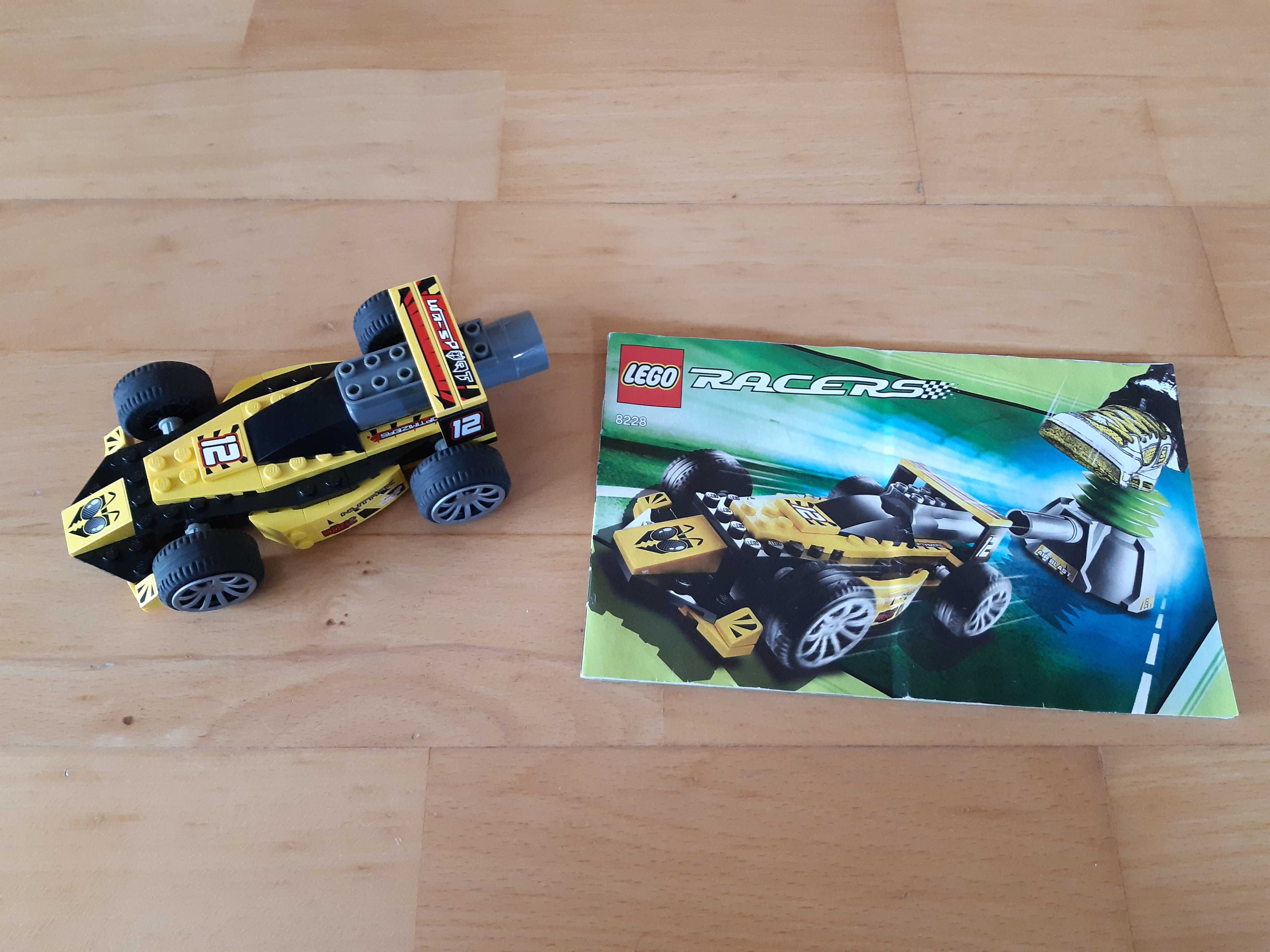 Kłujące Żądło, 8228 LEGO Racers, Komplet, Jak Nowe!
