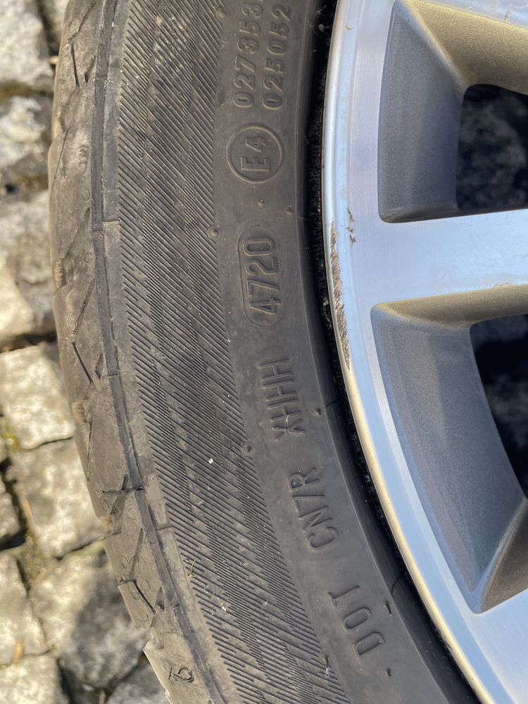 Felgi Rolan 17 cali 5x112 VW Audi z oponami letnimi Matador 225/45/17r