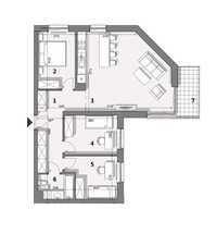 Mieszkanie 4-pokojowe | 83,88 m² | dostępne od ręki | Lubelska 2a