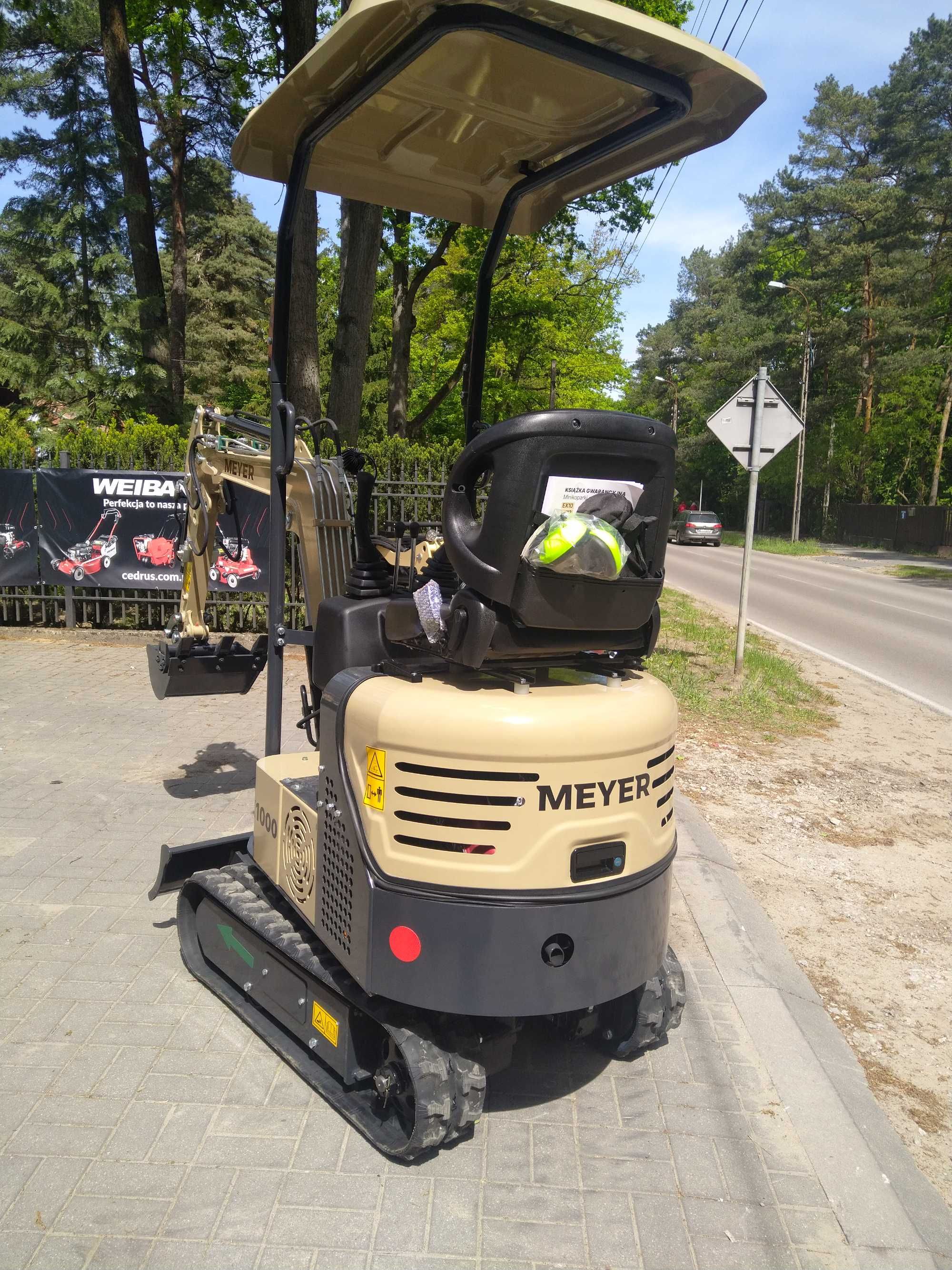 Minikoparka gąsienicowa Meyer X1000 Mazowieckie