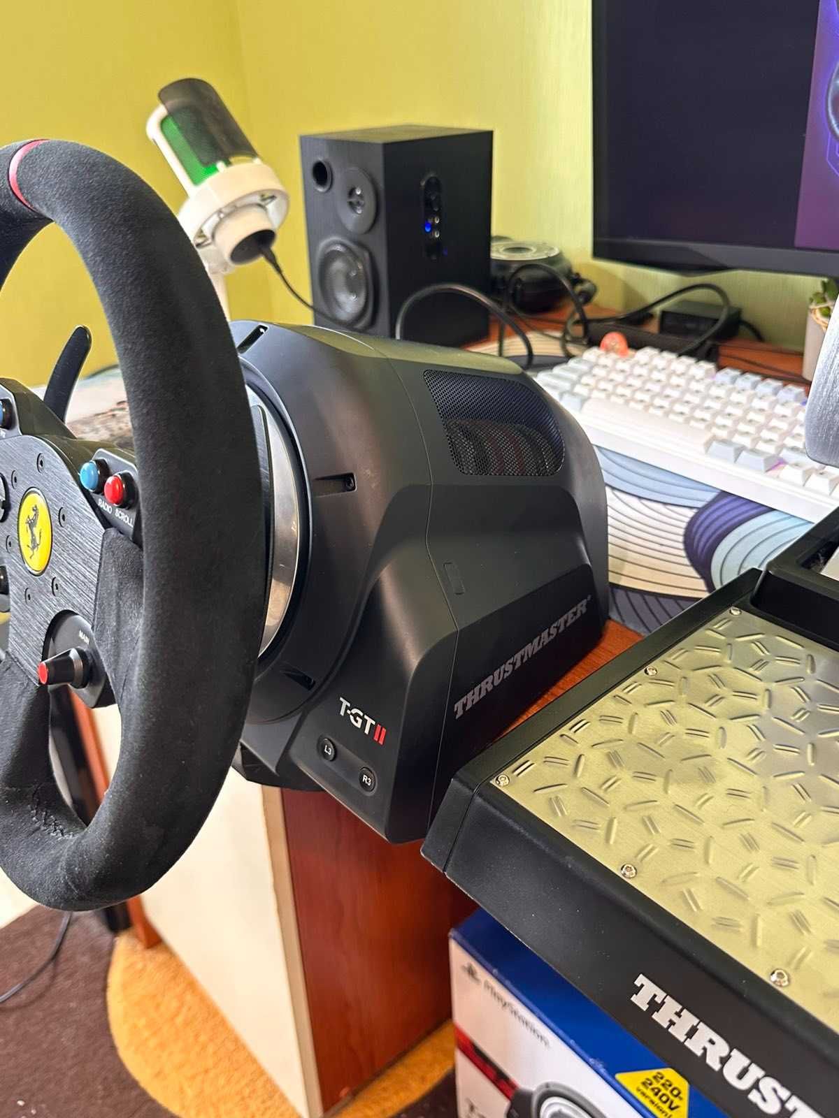 Игровой Набор Thrustmaster T-GT 2 +Thrustmaster T-LCM +Alcantara Wheel