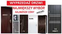 WEWNĄTRZKLATKOWE drzwi WEJŚCIOWE zewnętrzne do mieszkania z montażem.