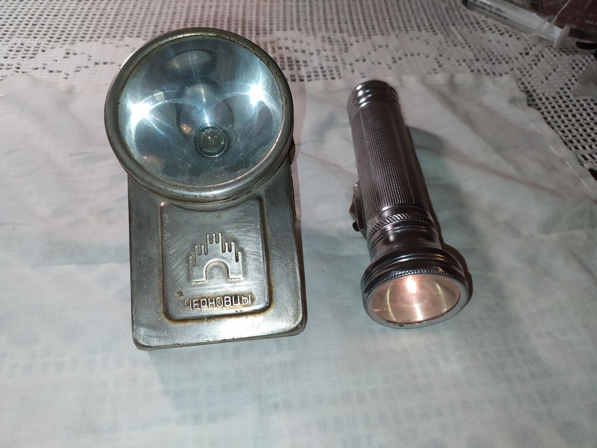 Рабочие металлические фанари СССР!