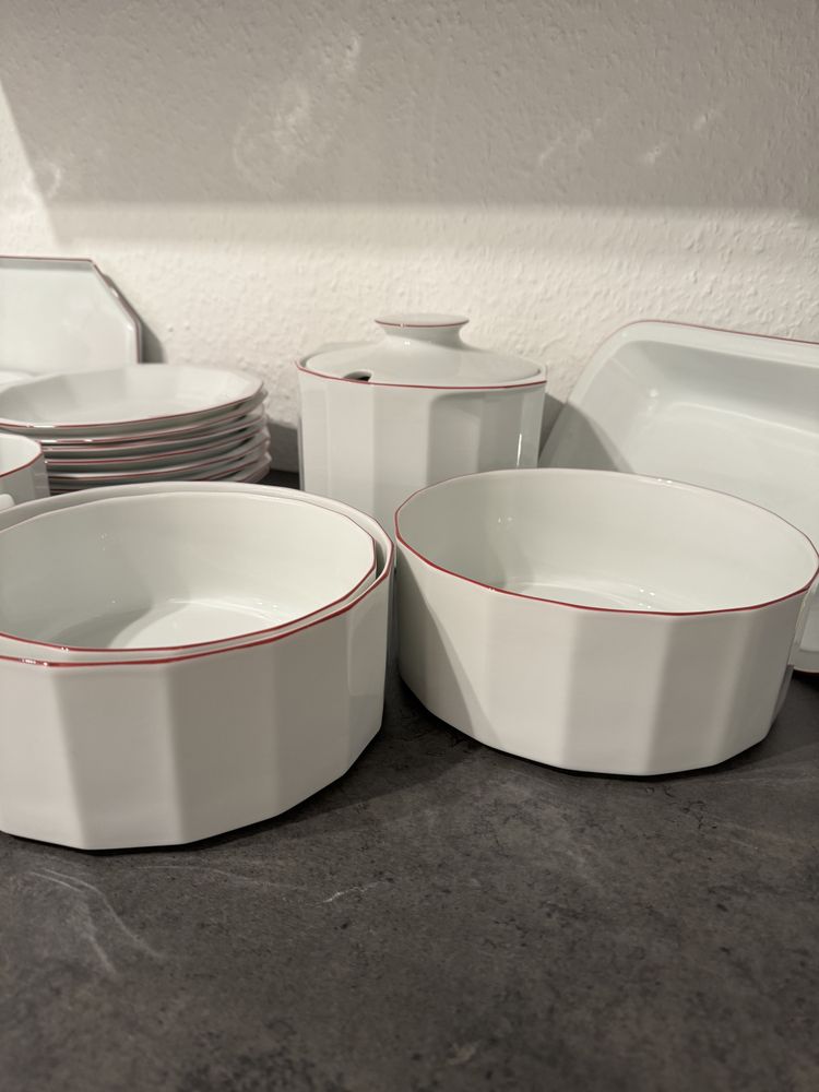 Rosenthal serwis obiadowy Studio Line stan Jak Nowy Biała Porcelana