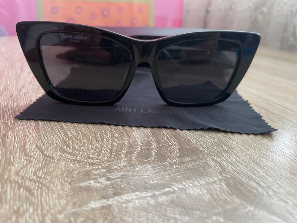 Оригінальні сонцезахисні окуляри Saint Laurent Mica