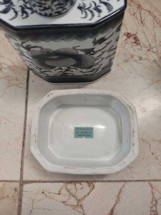 Conjunto asiático de Porcelana