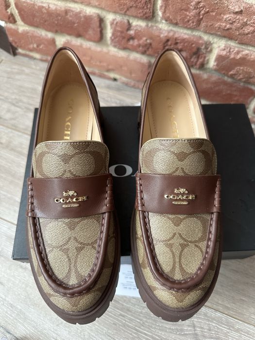 Стильні лофери Coach, 38 розмір