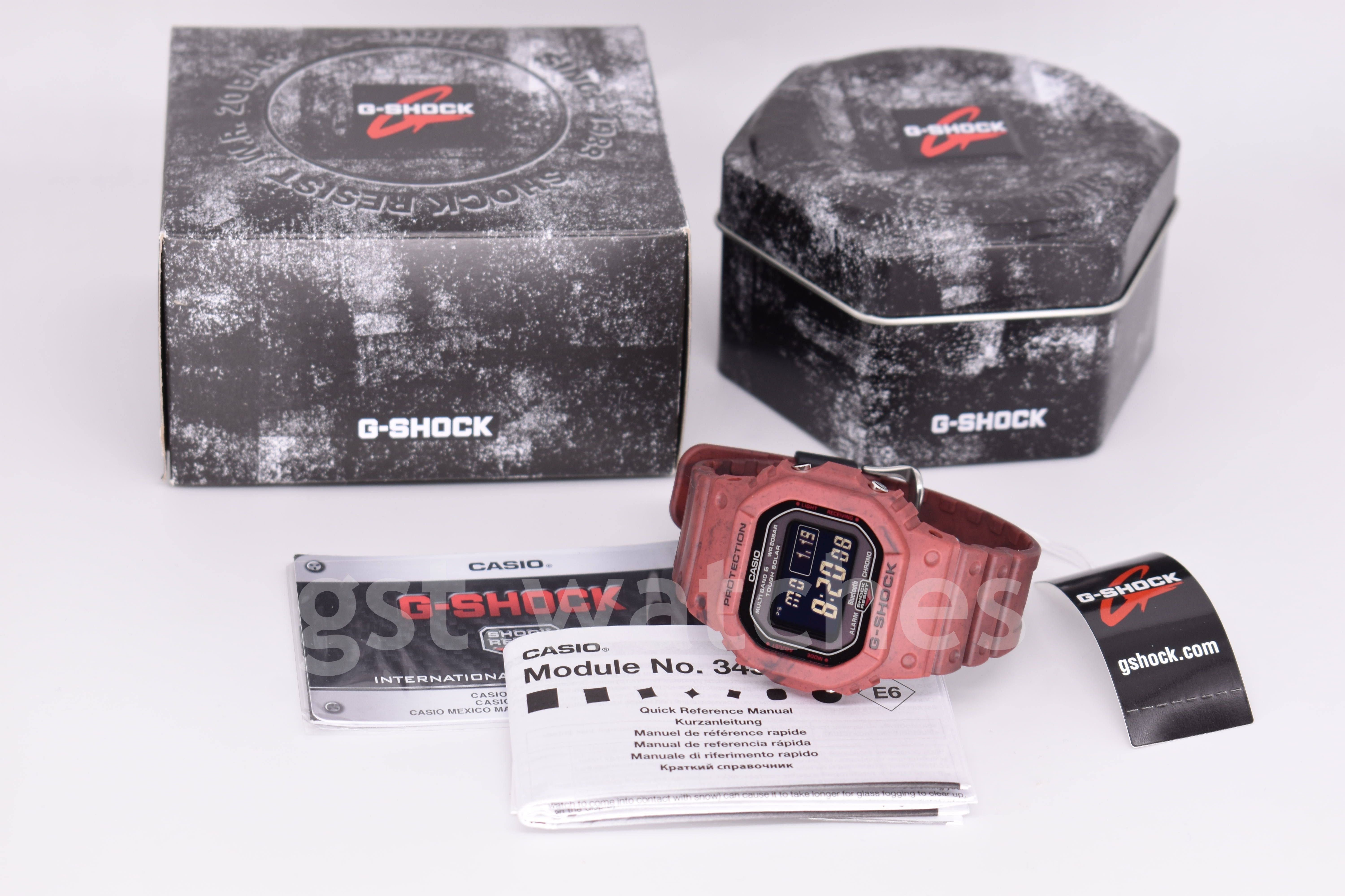 Casio G-Shock GW-B5600SL-4E NEW ORIGINAL | Bluetooth | Solar