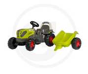 CLAAS AXOS 240 z przyczepą