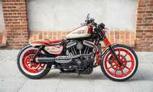 Harley-Davidson Sportster Iron 883 MUERTOS bobber full custom od Nine Hills Motorcycles