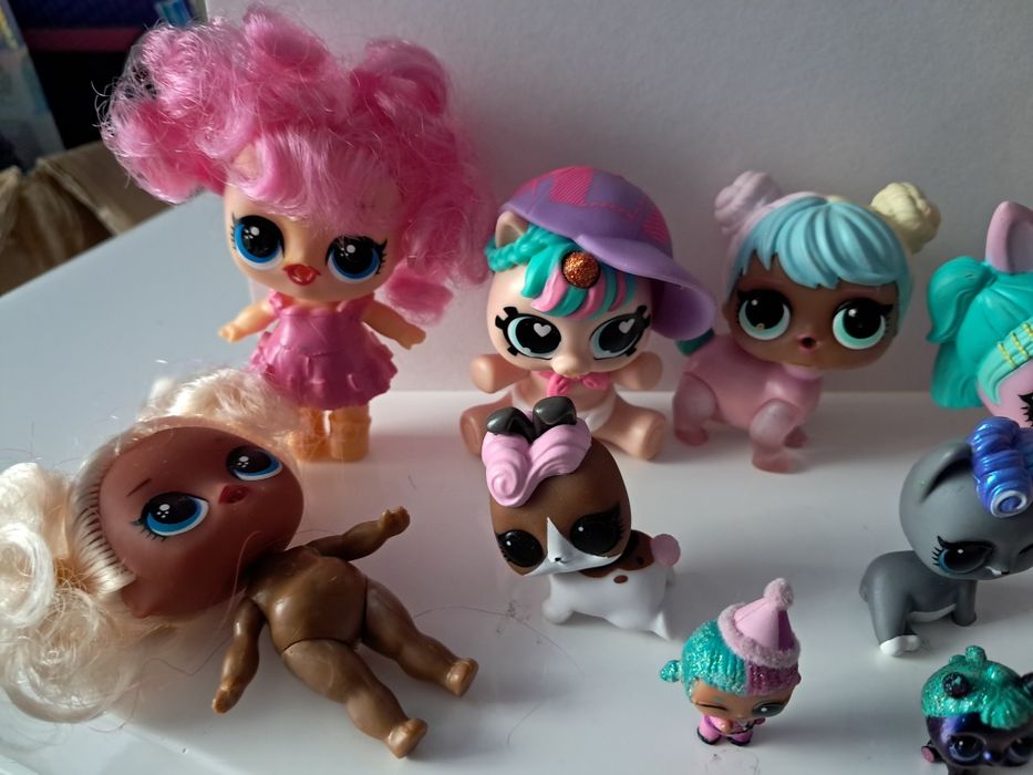 Laleczki różne komplet