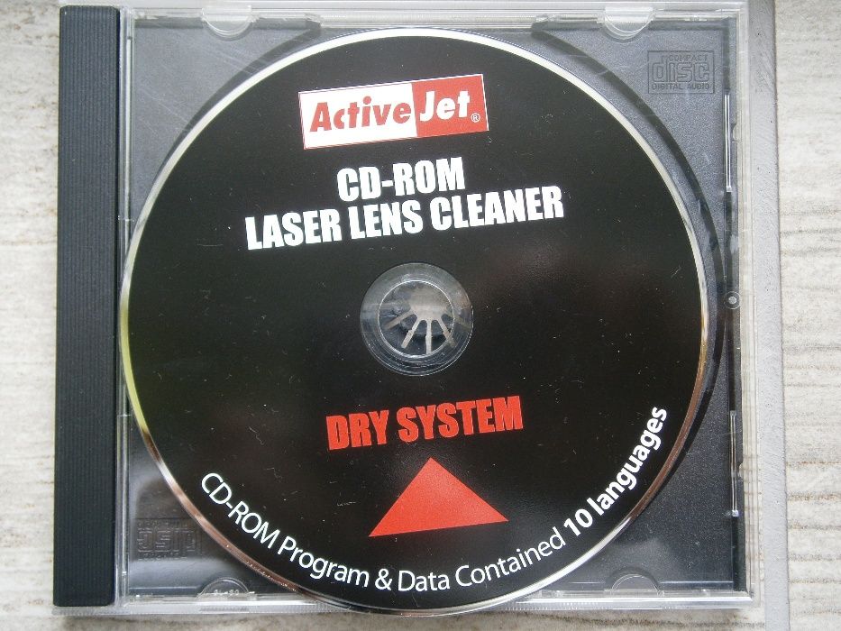 Płyta CD doczyszczenia laserowych odtwarzaczy POLECAM