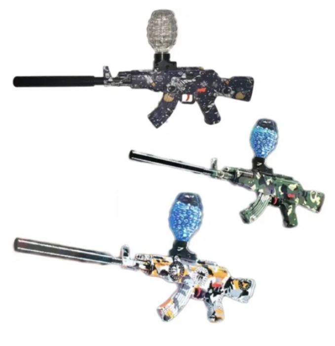 Детский автомат 1000шт стреляет обризами игрушечный дитячий іграшковий