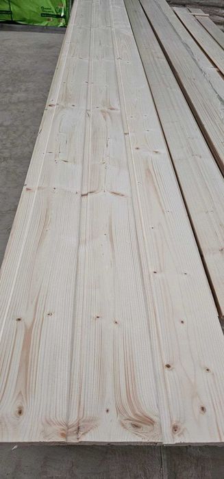 Deska Obiciowa Boazeryjna Podbitkowa Świerk Skandynawski 14 mm