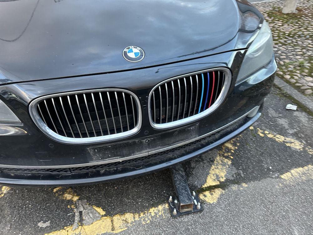 Bmw f01 maska zderzak lampy przod komplet