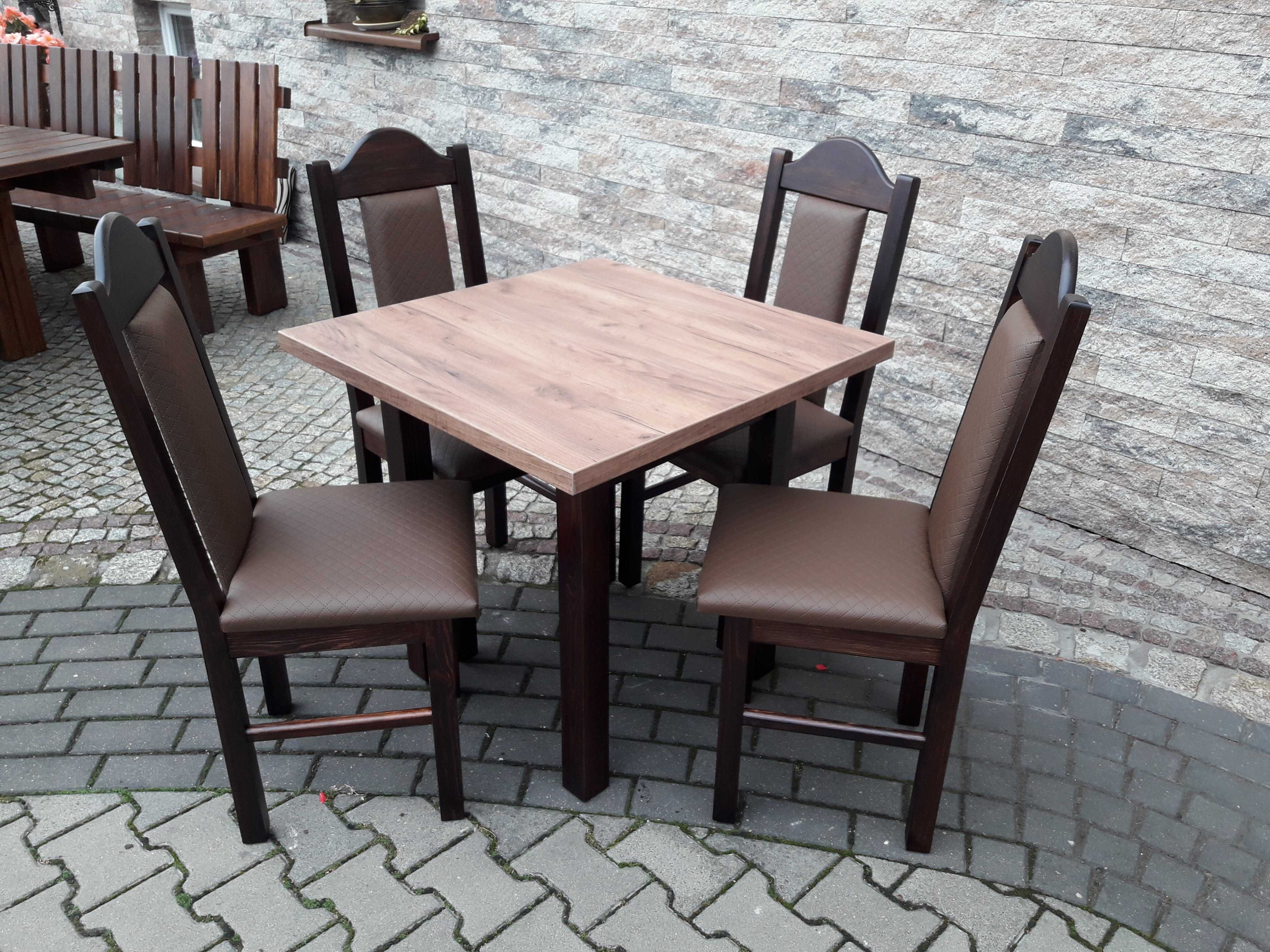 Komplet stol 6 krzesel krzesla tanio solidnie do baru restauracji nowe
