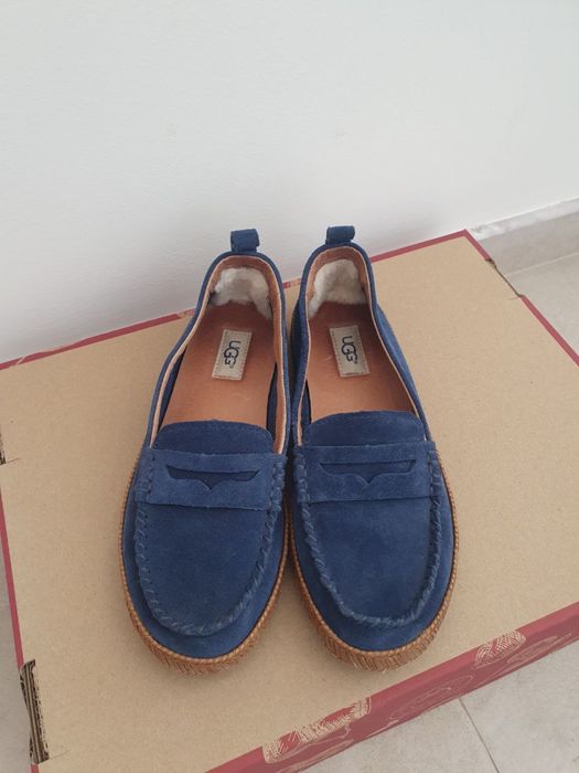 сині лофери UGG
