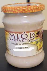 Miód rzepakowy, nektarowy, EKO