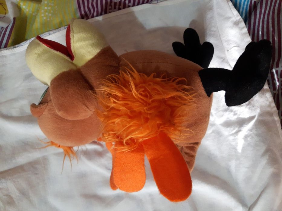 Мягка іграшка. Попугай.