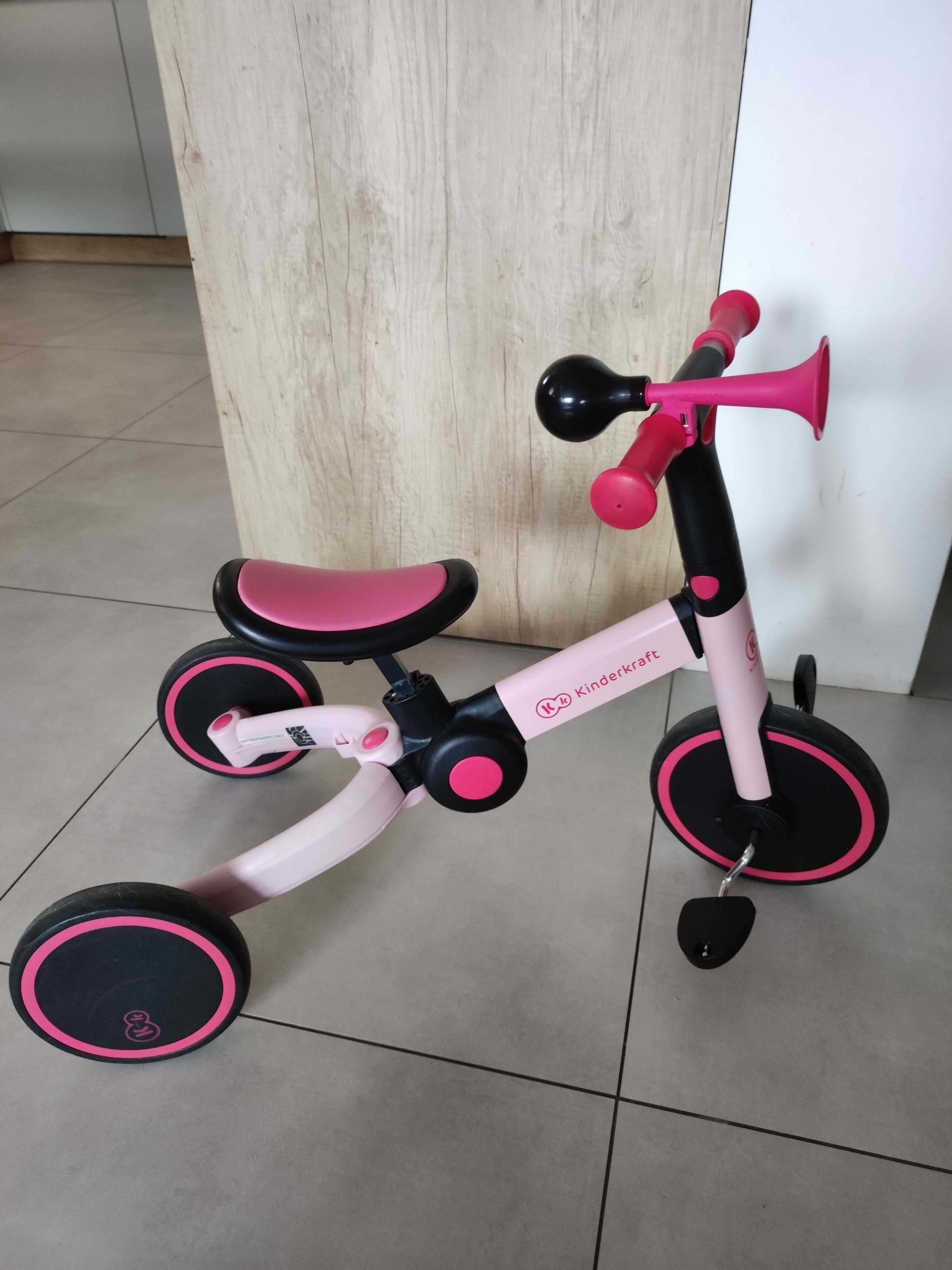 Rower Kinderkraft 4trike różowy