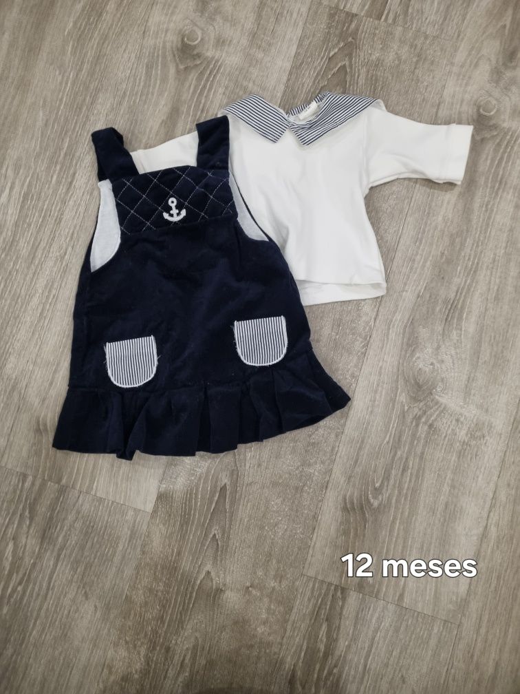 Roupa usada como nova 12 meses