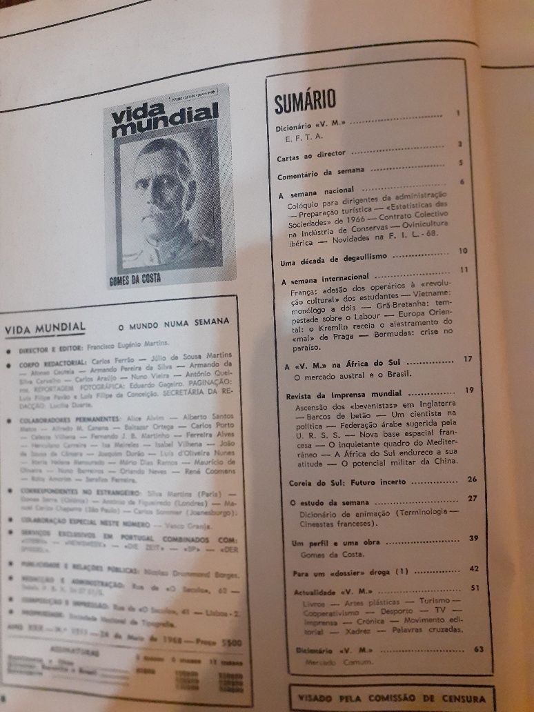 Revista Mundial/Boletim:Assembleia Distrital Lisboa 1978