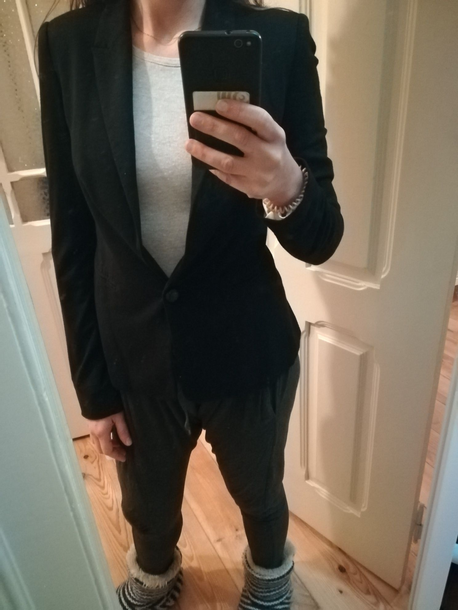 Blazer negro MANGO