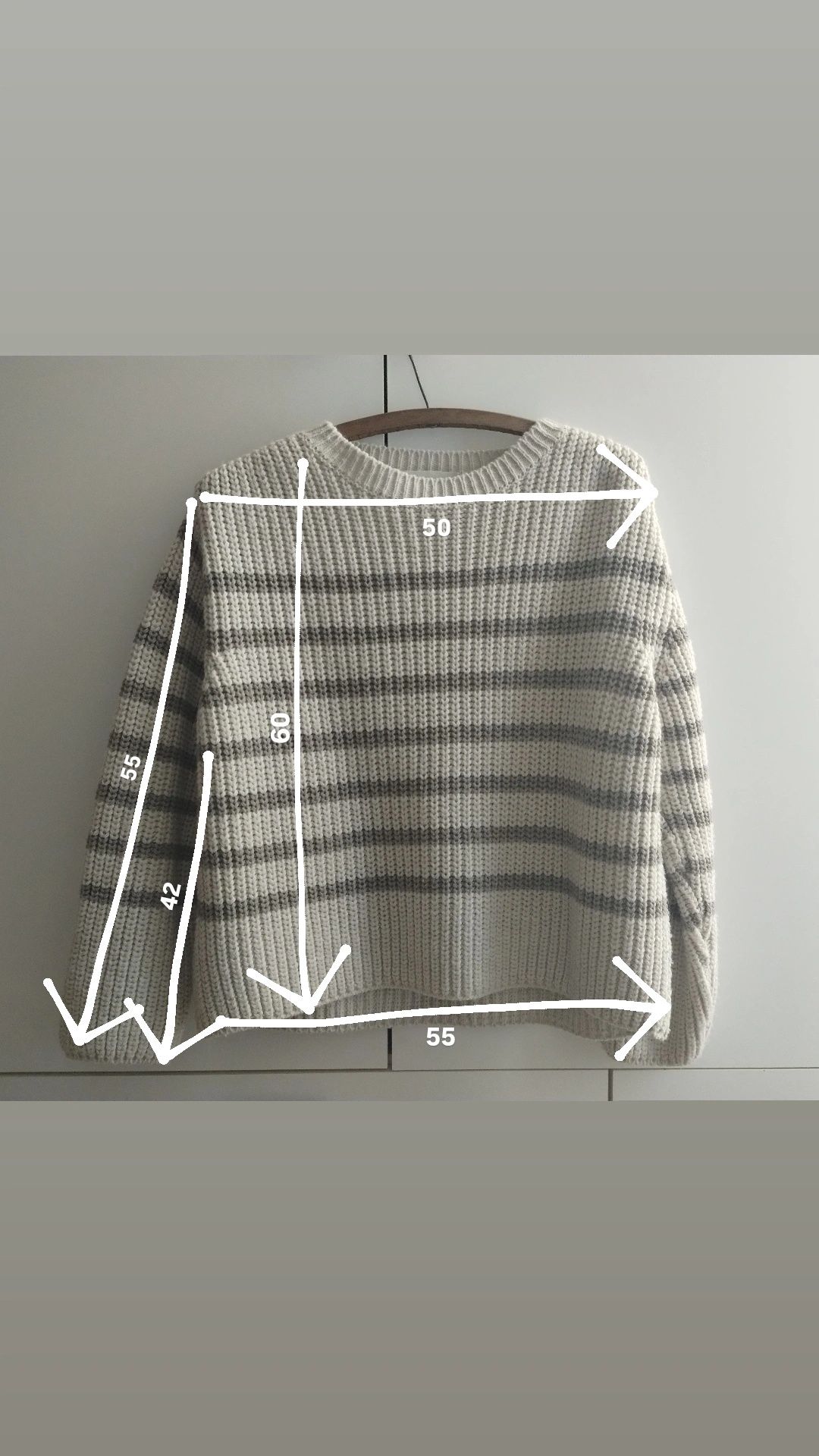 Sweter LeMonada oversize z wełną i wiskozą