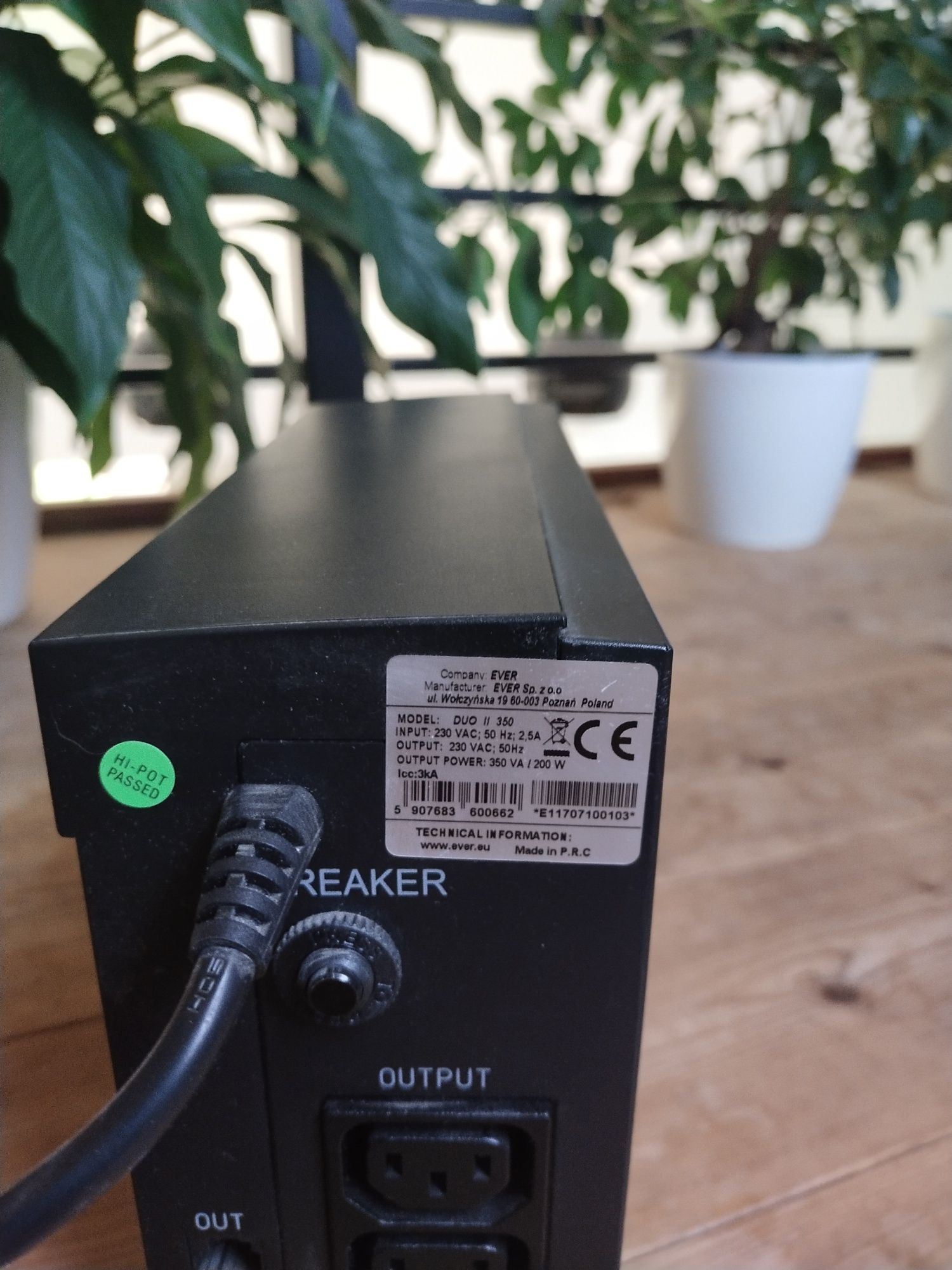 UPS Duo Ever II 200 W – w dobrym stanie