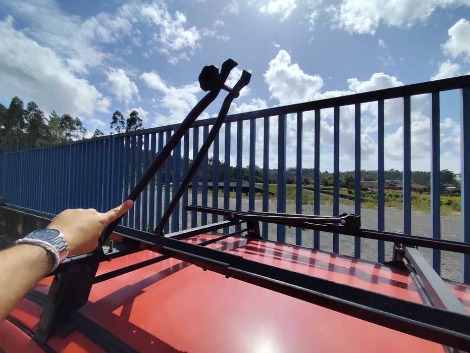 Barras tejadilho + suporte bicicletas