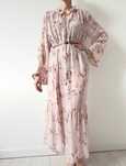 H&M dla ga maxi oversize luźna sukienka w kwiaty XL/XXL