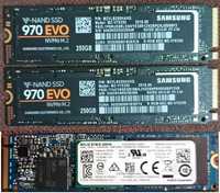 SSD m2 Intel Samsung 256-512-1000gb