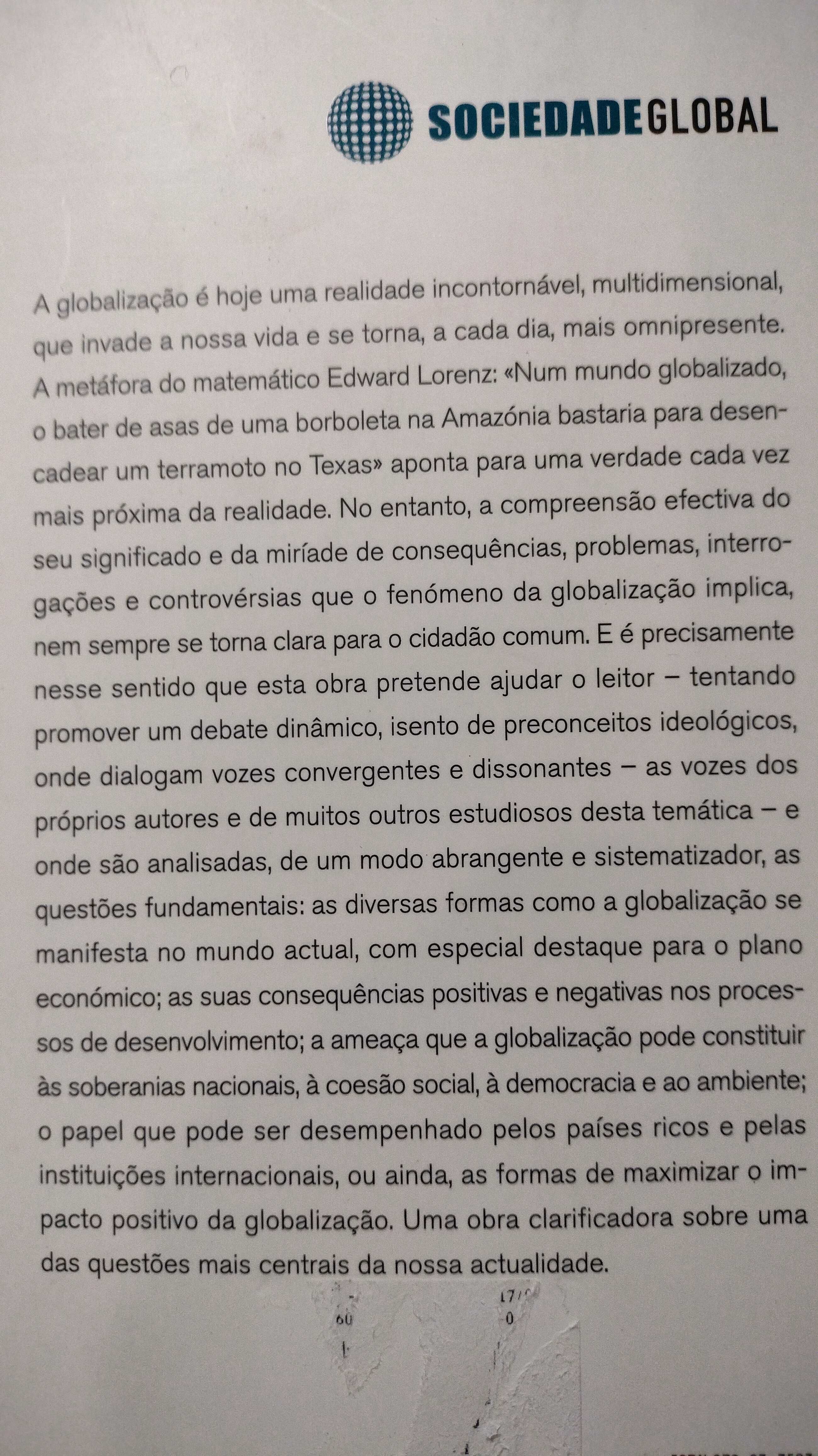 Globalização e desenvolvimento .