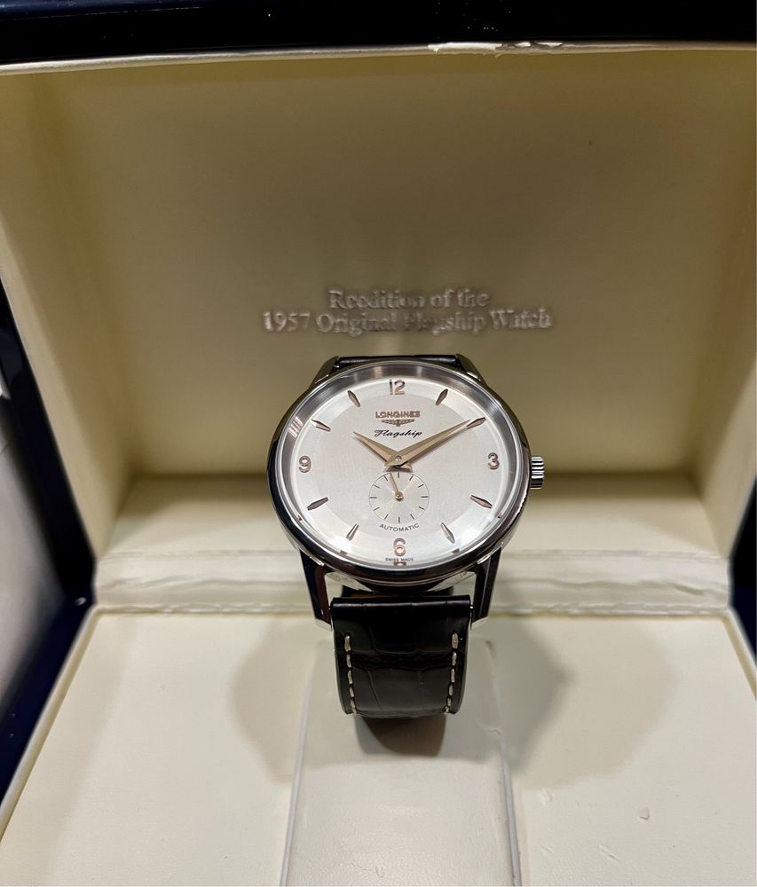 Longines Flagship Heritage rocznicowy 38,5mm