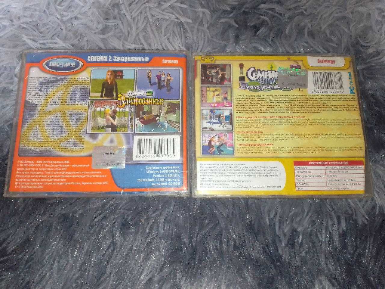 Игра Sims 2, Симсы, Семейка для PC (2 CD)