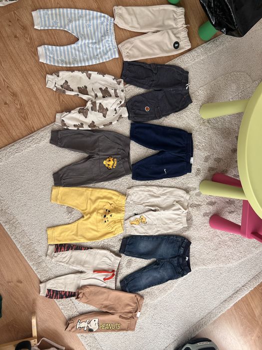 Megapaka spodni 80 dla chlopca zestaw paczka