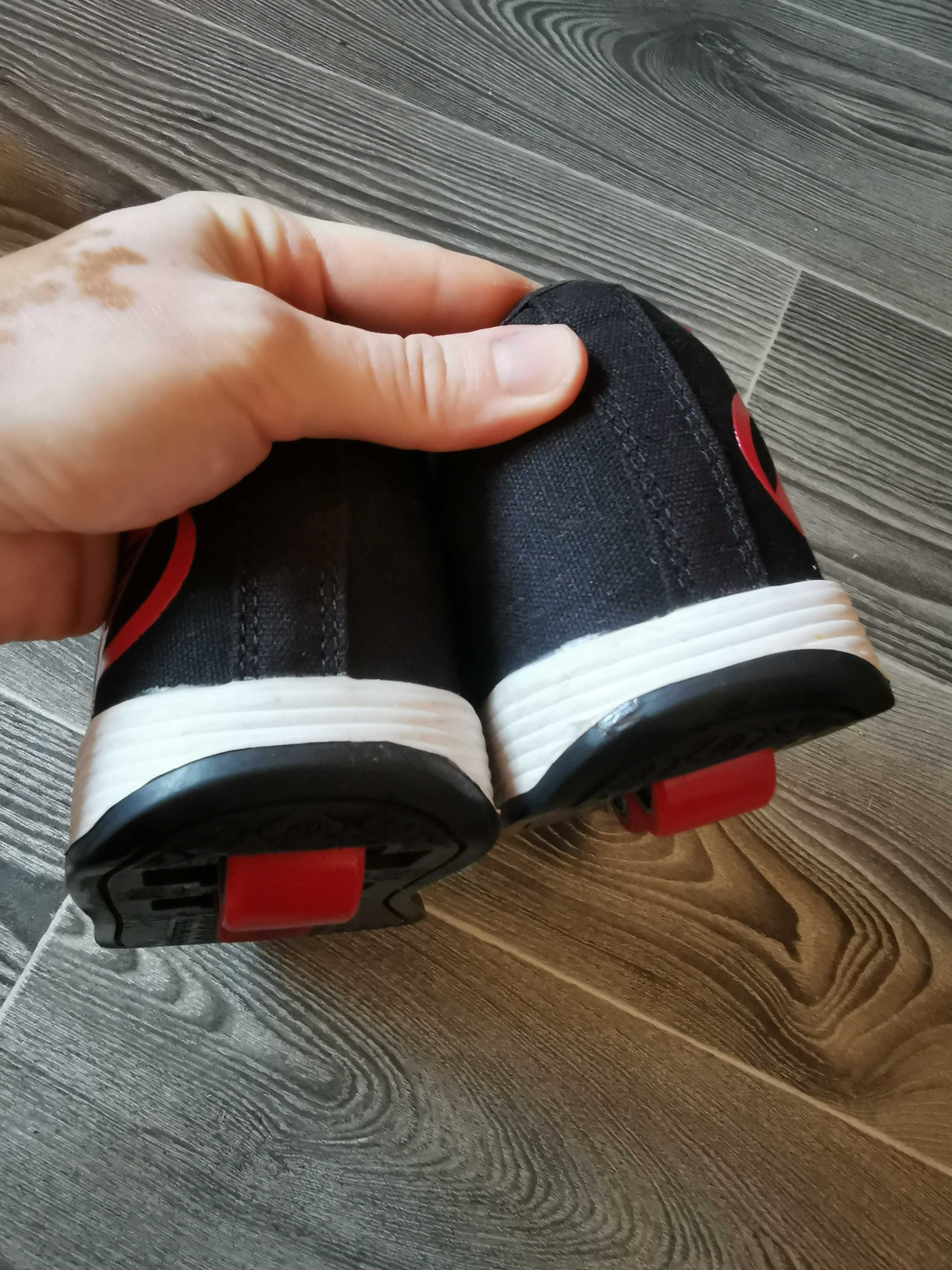 Ролики роликовые кеды Heelys кроссовки-ролики размер 35,  22 см