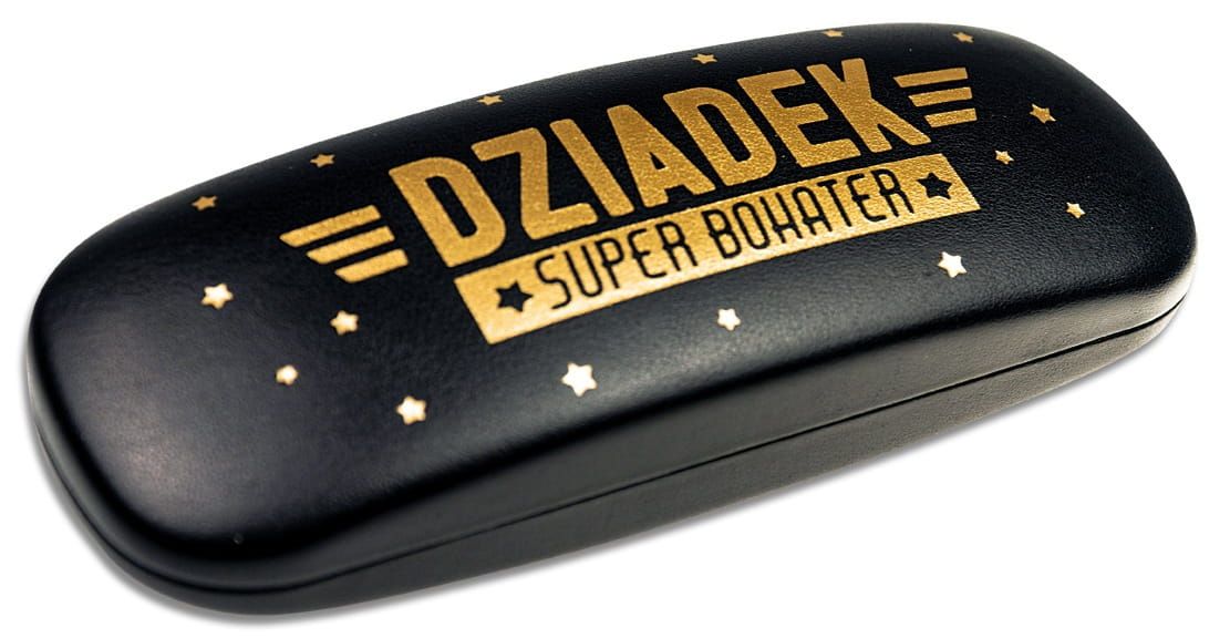 Etui na okulary - Dziadek super bohater