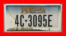 Tablica rejestracyjna MONTANA USA oryginalna!!