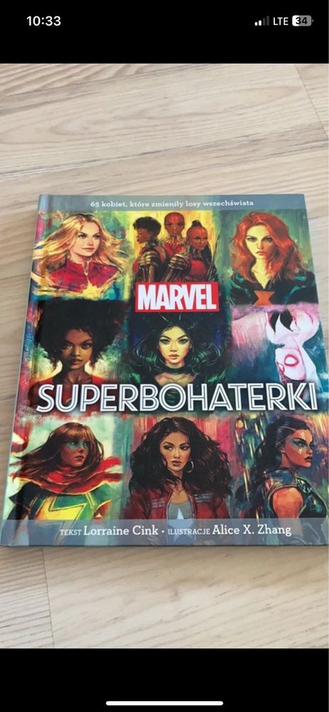 Książka Marvel Superbohaterki