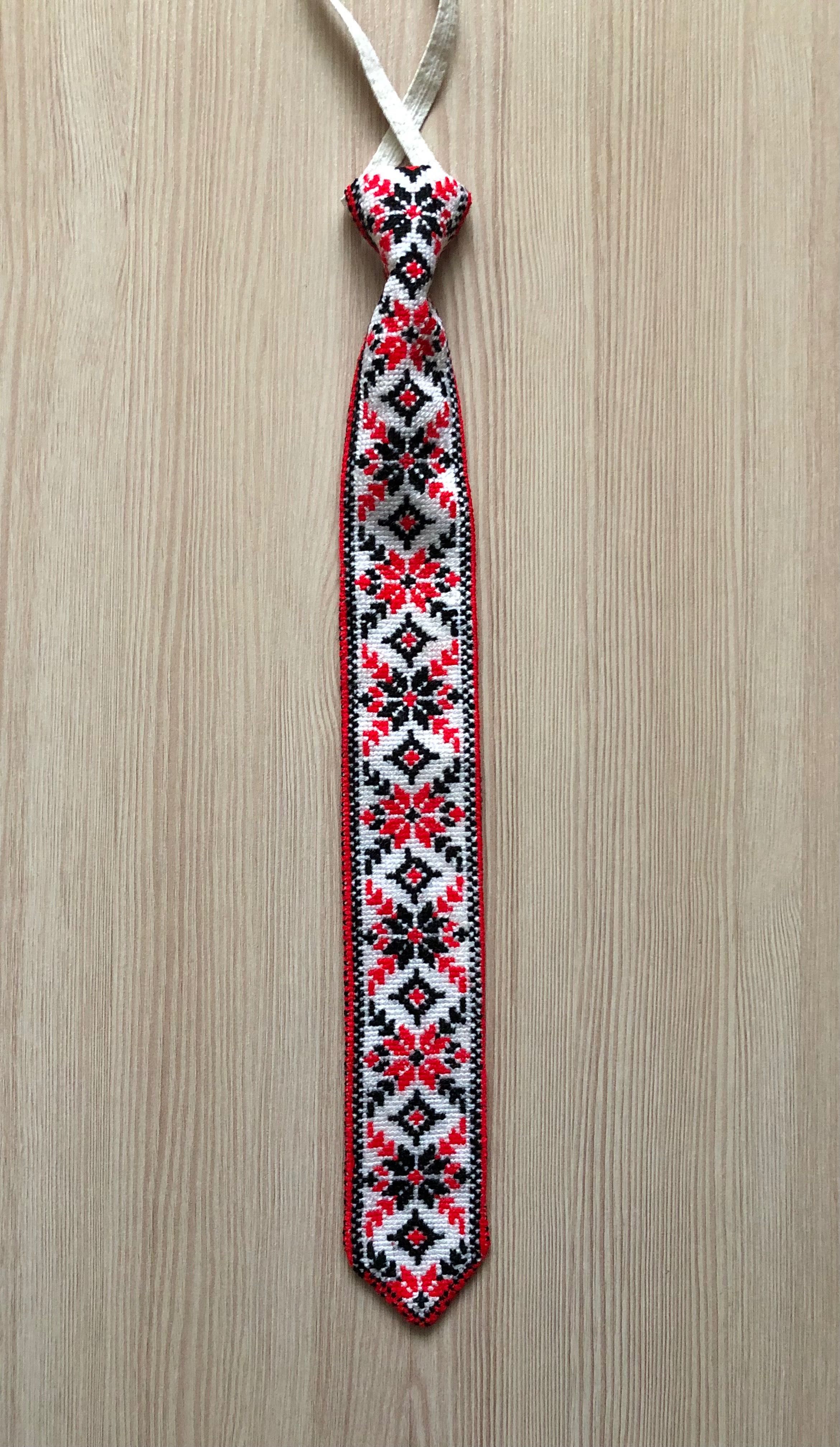Вишита краватка/ галстук