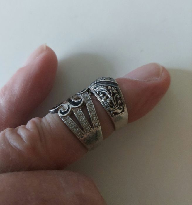 Серебро. Серебряные кольца.