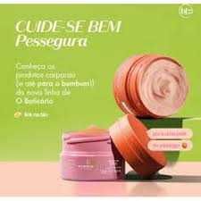 Máscara de Hidratação Cuide-se Bem – Bumbum de Pêssego