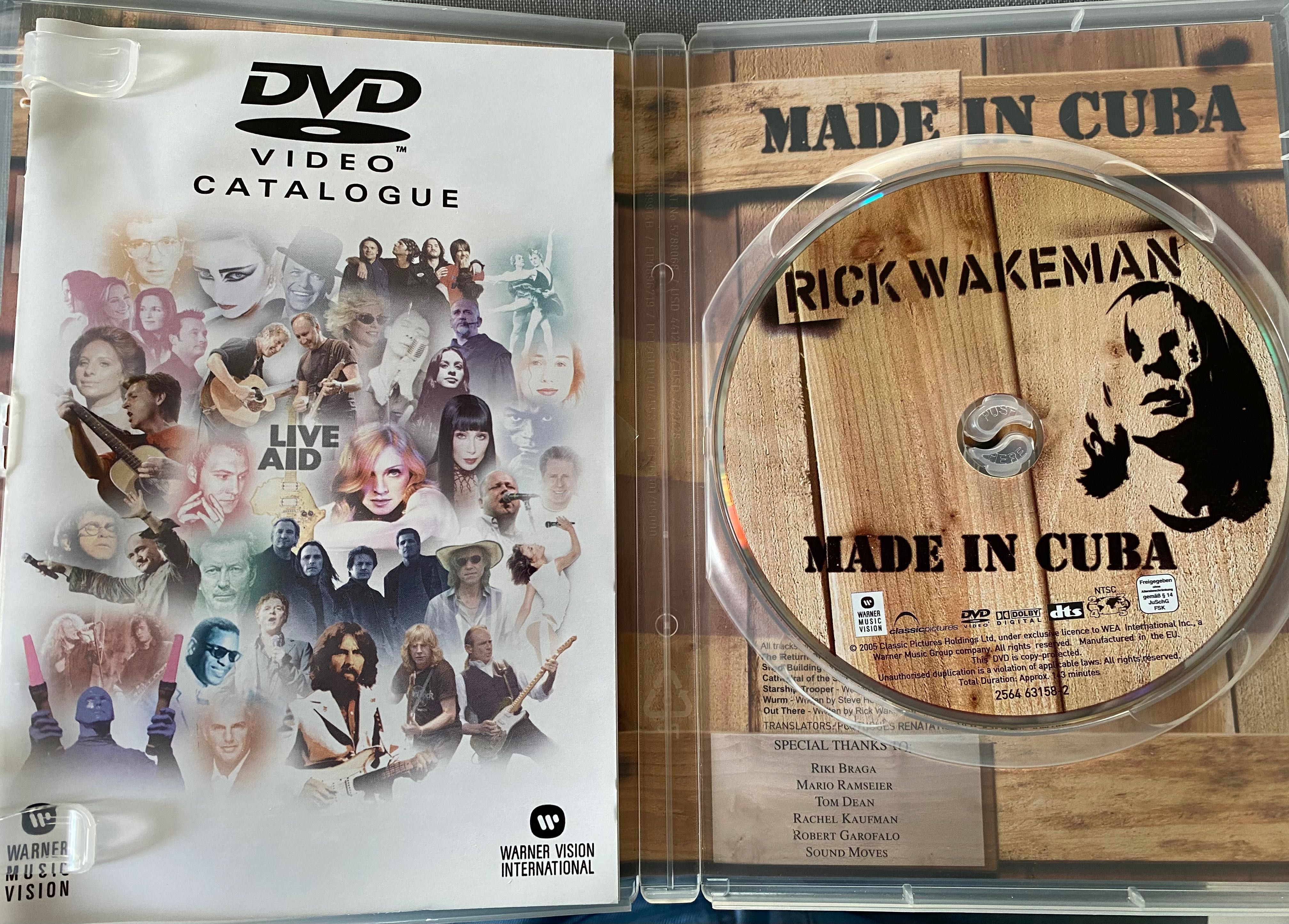 2 DVD de Rick Wakeman